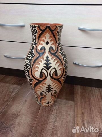 Ваза напольная керамическая. Винтаж времен СССР