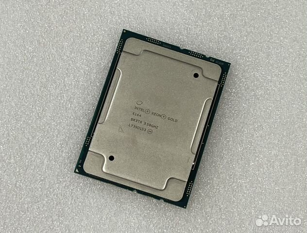 CPU Intel Xeon Gold 6138, 6148, 6144, 6154, 6150