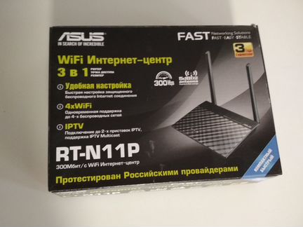 WiFi роутер маршрутизатор Asus RT-N11P