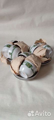 05) Чайные чашки с блюдцами. Чайные пары