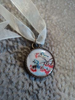 Украшение на шею. Подвеска. Ручной работы