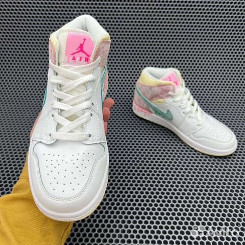 Кросовки nike Air Jordan 1 Mid G S Paint Drip