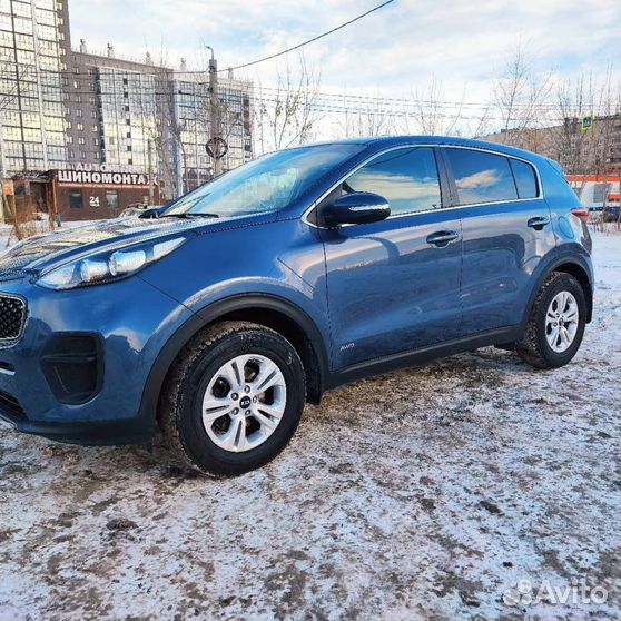 Kia Sportage 2017 синий