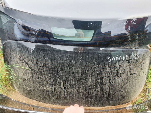 Стекло заднее с обогревом б.у