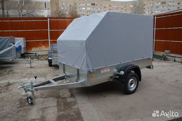 Прицеп Сст-7132-06 тент+ каркас высокий