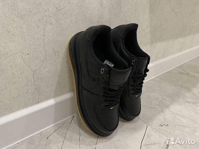 Кроссовки Nike Air Force 1 Luxe low Black Gym