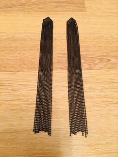 Серьги длинные