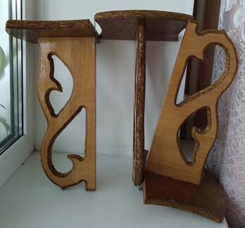 Этажерка для цветов навесная