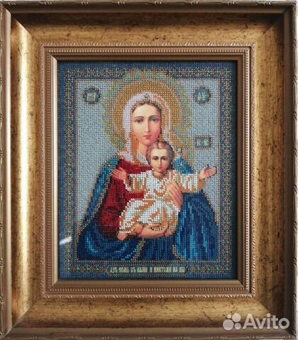 Иконы вышитые бисером