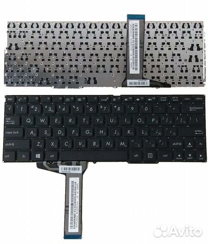 Клавиатура для ноутбука Asus T100, T100TA черная