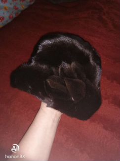 Шапка норковая женская новая