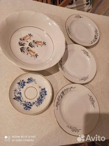 Тарелки СССР рижский фарфор