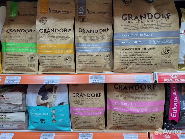 Корма grandorf (Грандорф) для кошек и собак