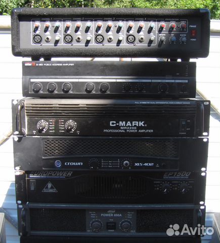 Усилители звука Pro 60-2000W Yamaha DAS C-Mark CVG