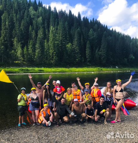Сплав по реке на катамаране на 3 дня
