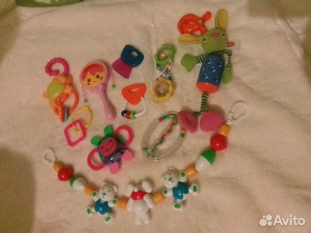 Игрушки, погремушки пакетом