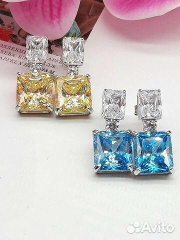 Серебряные серьги