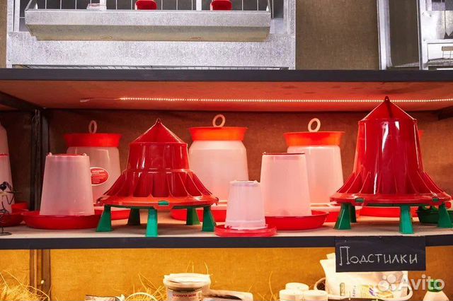 Кормушки, поилки в ассортименте