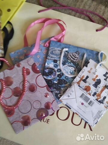 Пакеты подарочные