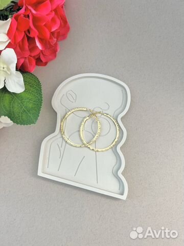 Модные Серьги кольца