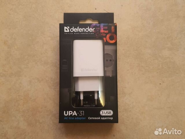 Сетевой адаптер usb 3 порта с быстрой зарядкой