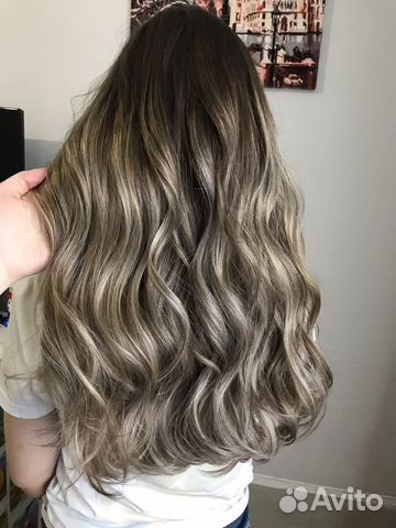 Окрашивание волос, мелирование волос