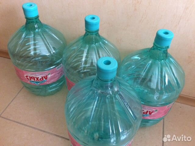 Бутыль пластиковая 19 литров архыз 10 шт