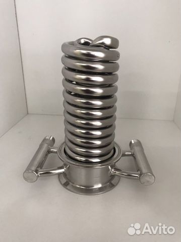 Холодильник димрота 3 дюйма с коллекторами