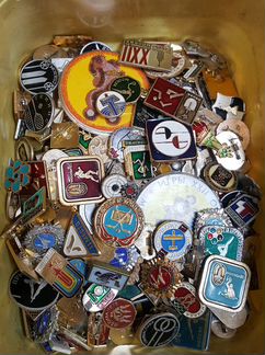 Знаки значки СССР спорт цена за 10 шт