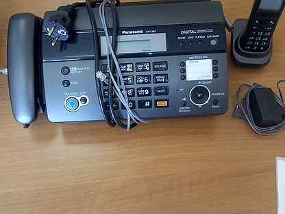 Телефон факс с отдельной трубкой Panasonic KX-FC96
