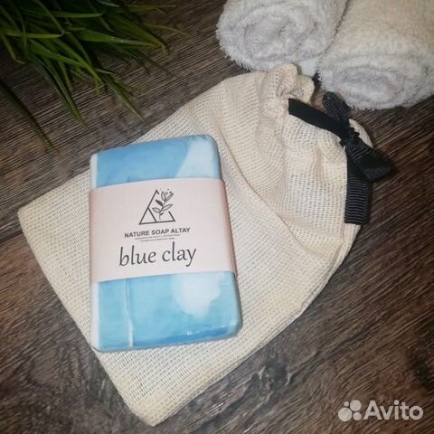Полезное уходовое Мыло ручной работы с глиной