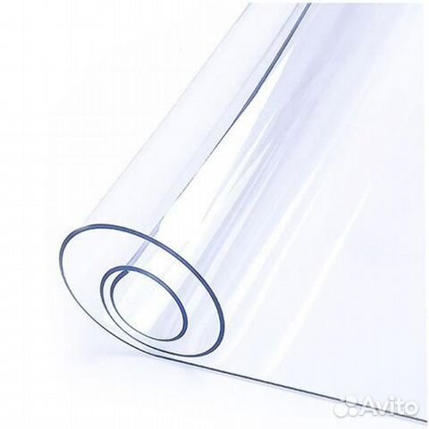 Термо клеёнка прозрачная Crystal 1,4м*20м*0,80мм