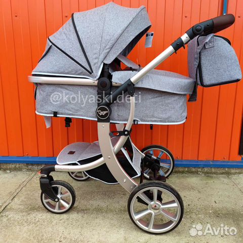 Коляска для новорожденных 2в1