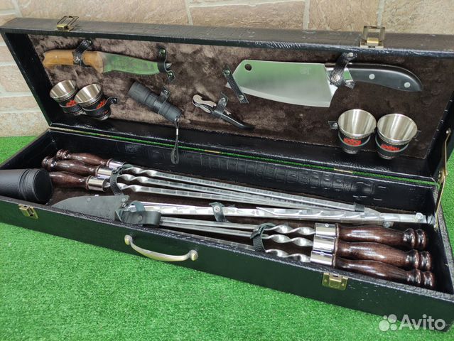 Набор шампуров №6/Подарочный набор шампуров