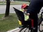 Детское кресло для велосипеда на багажник объявление продам