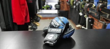 Перчатки MMA Green hill синие
