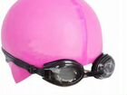 Набор для плавания silicone swim CAP очки+шапочка