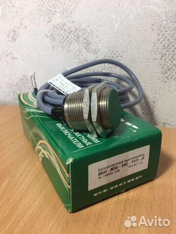 Датчик бесконтактный вби-М30-34С-1111-Л и другие