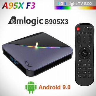 Мощный A95X F3 Air смарт tv box TV Android 9,0