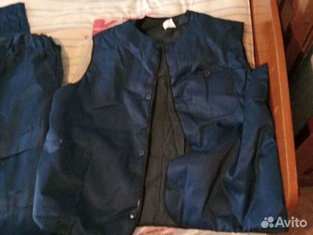 Рабочий костюм с безрукавкой(зимний)