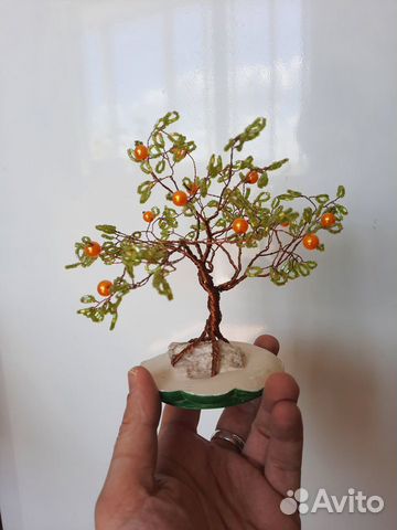 Мандариновое дерево /бисер
