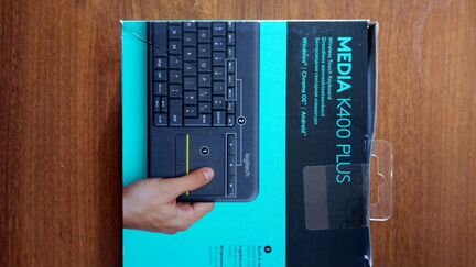 Клавиатура Logitech K400 Plus, USB