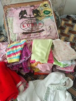 Вещи пакетом на девочку 0-2 года