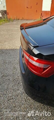 Лип спойлер Лада vesta