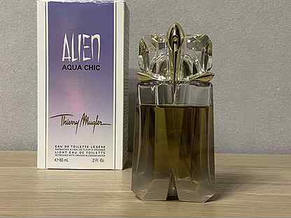 Thierry mugler alien aqua chic, оригинал, 60 ml
