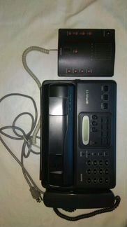 Лот: телефон-факс + автоответчик + факс-бумага