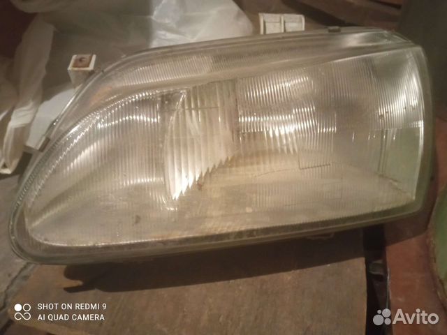 Фары рено сценник