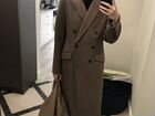 Новое двубортное шерстяное пальто Avalon объявление продам