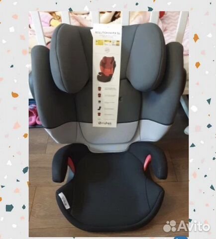 Новое автокресло Cybex M fix sl. Grey
