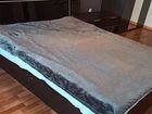Кровать двухспальная с матрасом бу и тумбочки
